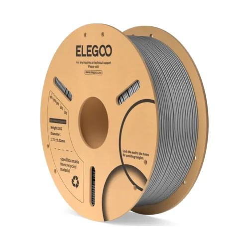 FILAMENTO ELEGOO PLA  -1.75mm-1KG-  GRIS ESPACIAL