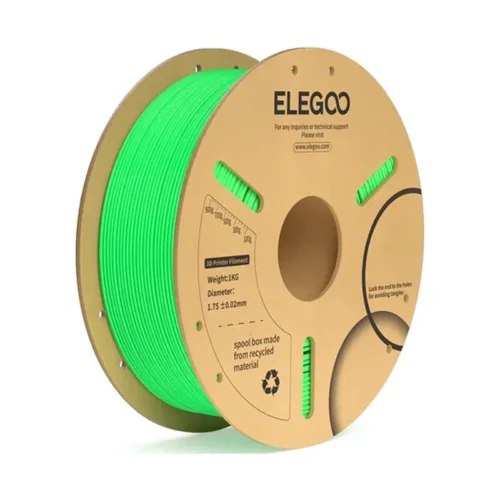 FILAMENTO ELEGOO PLA+  -1.75mm-1KG- VERDE CLARO