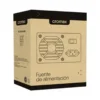 Fuentes Fuente CROMAX KC-DDA-600 600W Standard ATX Fijo, vista lateral