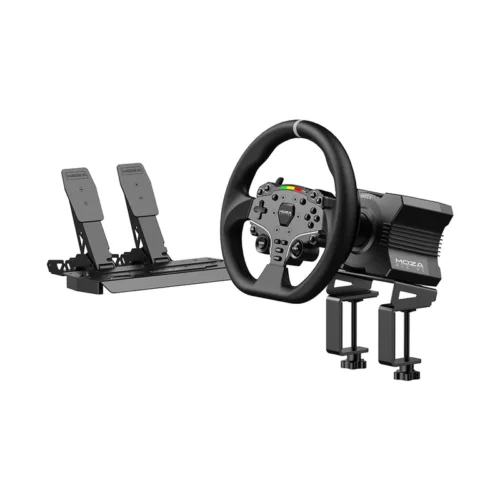 Volante MOZA R5 Bundle RS20 Base Direct Drive + Volante + Pedales Acero