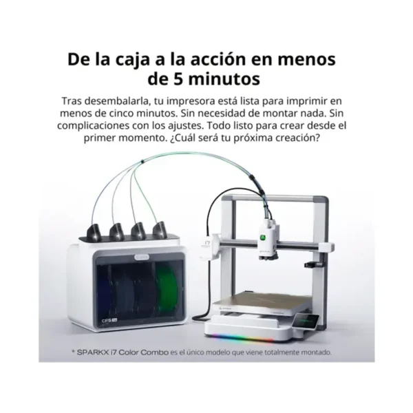 Impresión Impresora 3D Creality Spark XI7 Combo - Kit Completo de Impresión, foto 5