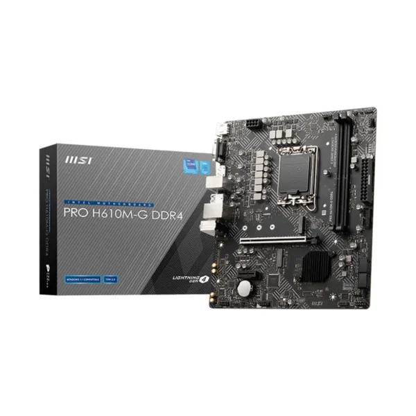 Motherboards Motherboard MSI H610M-G PRO Box LGA 1700 12va