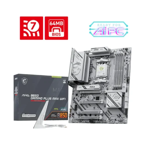 Motherboard MSI MAG B850 GAMING PLUS MAX WIFI AM5 Motherboard MSI MAG B850 GAMING PLUS MAX WIFI AM5