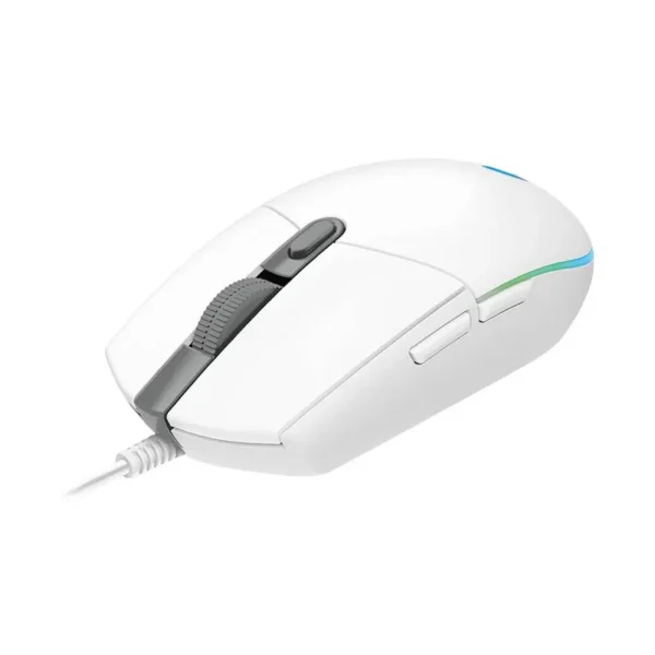 Mouse c/Cable LOGITECH G203 Blanco, foto 2
