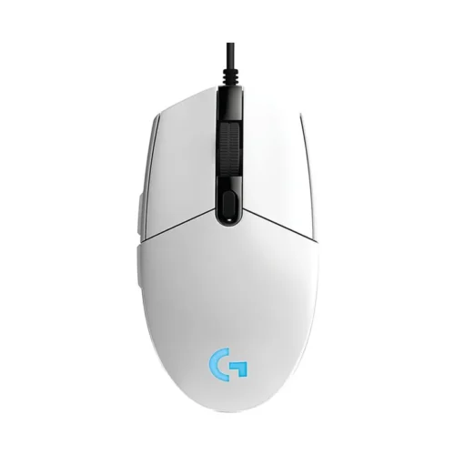 Mouse c/Cable LOGITECH G203 Blanco