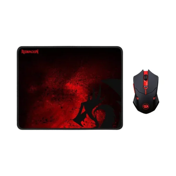 Combo Mouse y Mouse Pad Inalámbrico Redragon M601W
