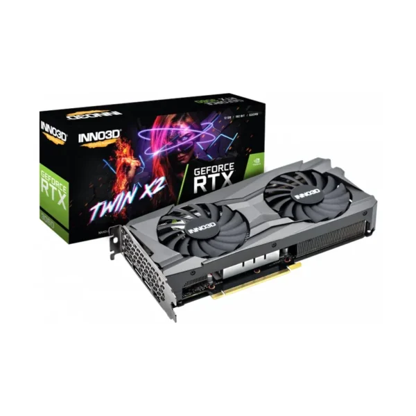 Placa de Video Inno3D GeForce RTX 3060 Twin X2 12G Placa de Video Inno3D GeForce RTX 3060 Twin X2 12G