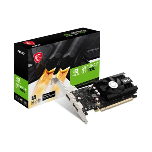Placa MSI NVIDIA GeForce GT 1030 4GD4 LP OC Placa MSI NVIDIA GeForce GT 1030 4GD4 LP OC