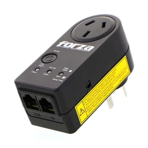 Protector Tensión FVP FORZA 1800W 1 Toma Protector Tensión FVP FORZA 1800W 1 Toma